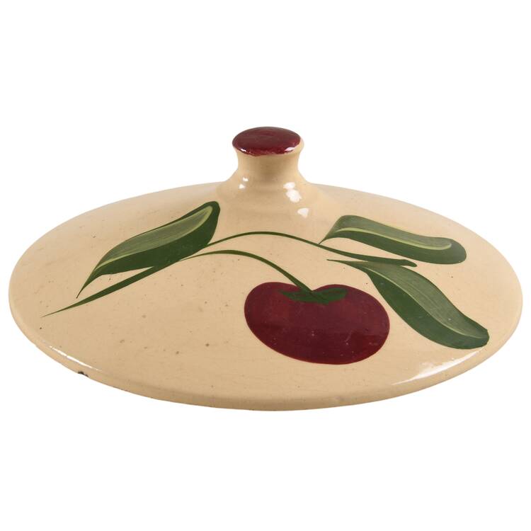 Apple Round Covered Baker Lid