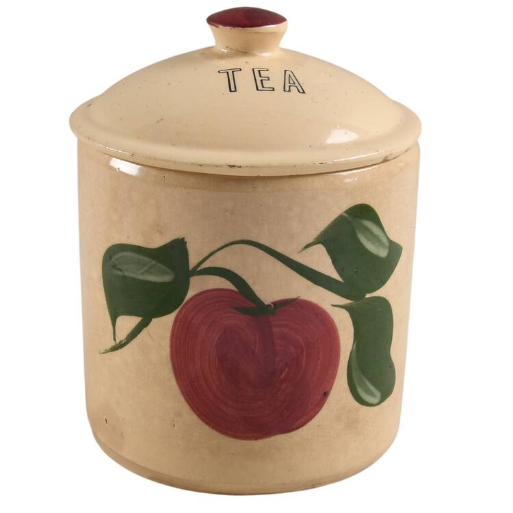 Apple Tea Canister