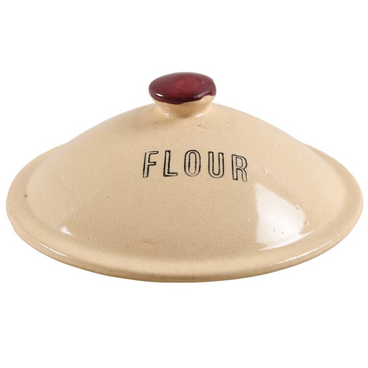 Apple Lid for Flour Canister