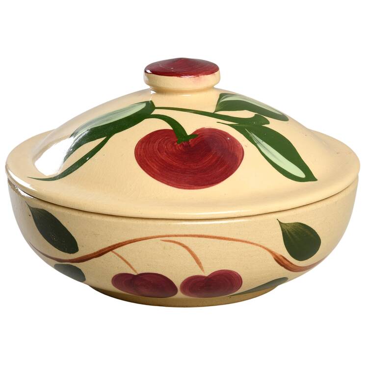 Apple Round Covered Baker