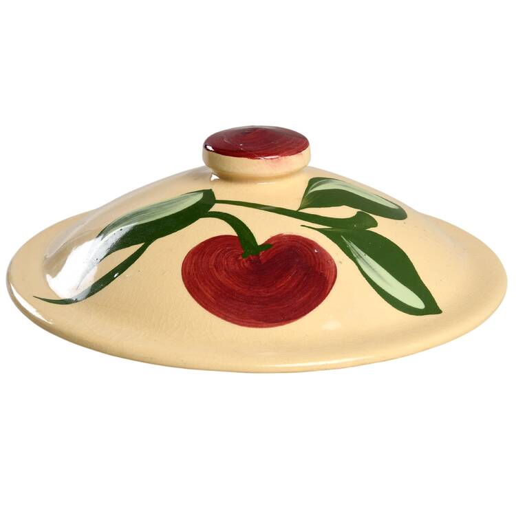 Apple Round Covered Baker Lid