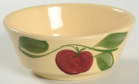 Apple Chip and Dip Bowl