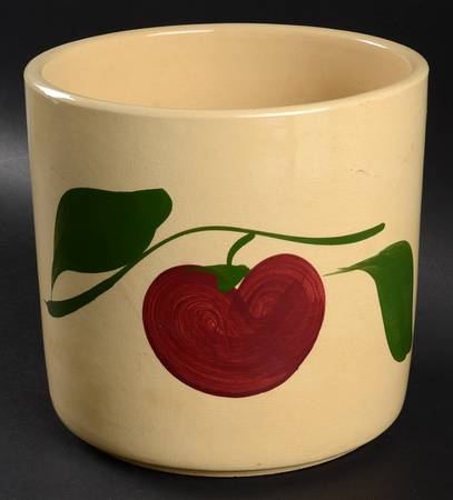 Apple 9" Storage Jar No Lid