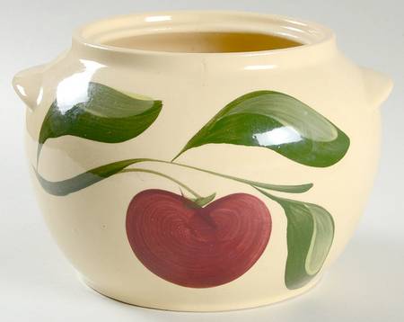 Apple Small Bean Pot No Lid