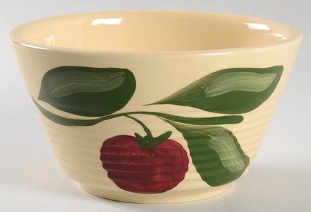Apple 6" Ribbed Mixing Bowl