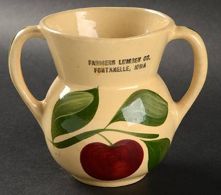 Apple Sugar Bowl No Lid