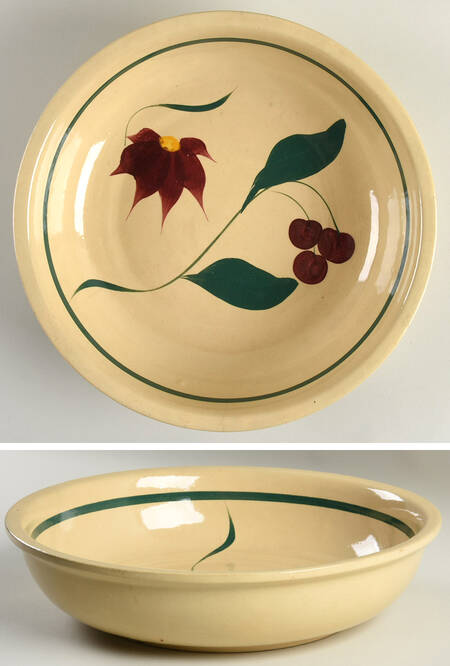 Cherry 13" Pasta Serving Bowl
