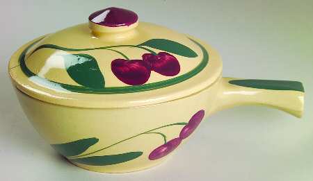 Cherry Individual Casserole & Lid