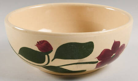 Starflower Round Covered Baker No Lid