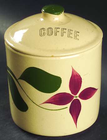 Starflower Coffee Canister & Lid