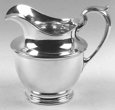 Sterling Hollowware Footed Pitcher