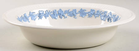2804 (Edme, Blue Grapes) 9" Oval Vegetable Bowl