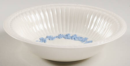 2804 (Edme, Blue Grapes) Coupe Cereal Bowl