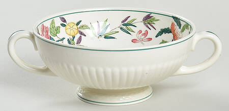 A6463-AK6463 Footed Cream Soup Bowl