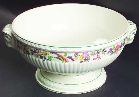 A6463-AK6463 Large Footed Salad Serving Bowl