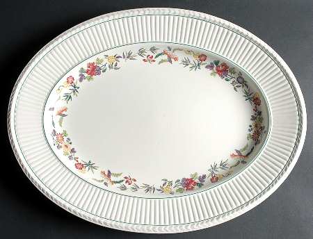 A6463-AK6463 17" Oval Serving Platter