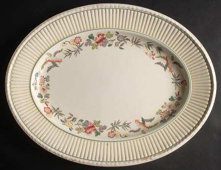 A6463-AK6463 13" Oval Serving Platter
