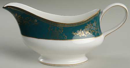 Agincourt Blue Gravy Boat