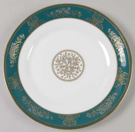 Agincourt Blue Luncheon Plate