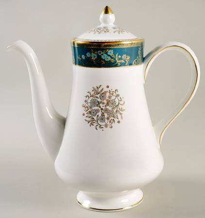 Agincourt Blue Coffee Pot & Lid