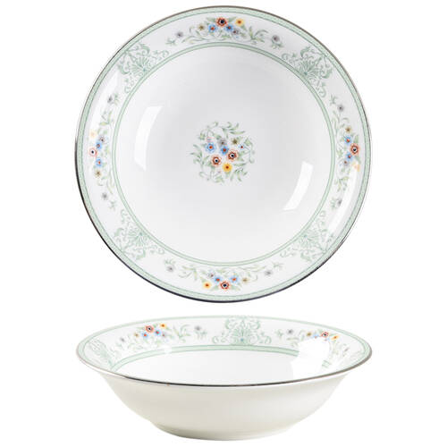 Agincourt Green Coupe Cereal Bowl by Wedgwood