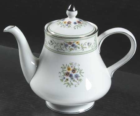 Agincourt Green Teapot & Lid