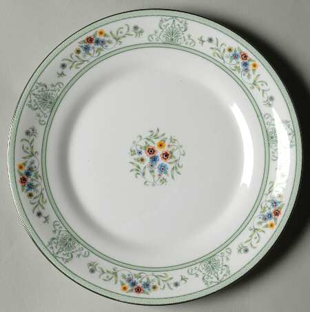 Agincourt Green Luncheon Plate