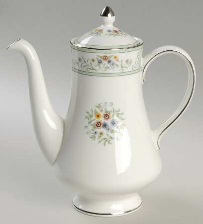 Agincourt Green Small Coffee Pot & Lid by Wedgwood