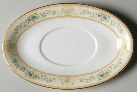 Agincourt Ivory Underplate for Gravy Boat
