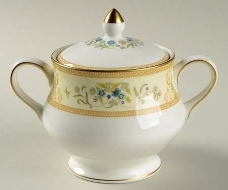 Agincourt Ivory Sugar Bowl & Lid