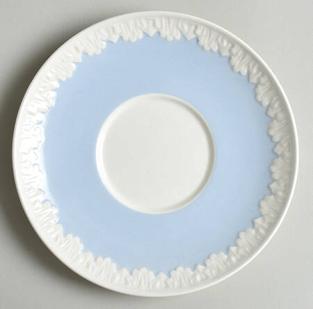 Albion Corinthian Blue Saucer for Cream Soup Bowl