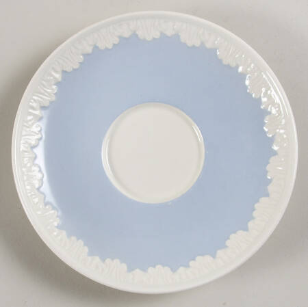 Albion Corinthian Blue Saucer