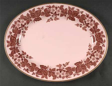 Bramble 15" Oval Serving Platter