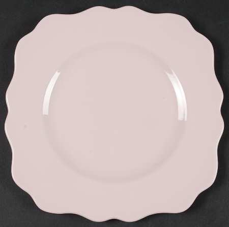 Alpine Pink (No #, No Design) Square Salad Plate