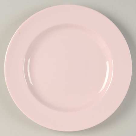 Alpine Pink (No #, No Design) Luncheon Plate