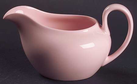 Alpine Pink (No Design, No#, Smooth) Creamer