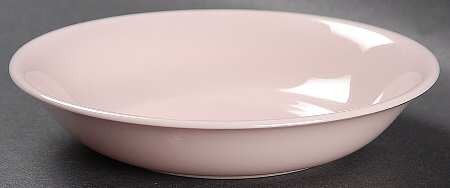 Alpine Pink (No Design, No#, Smooth) Fruit/Dessert (Sauce) Bowl
