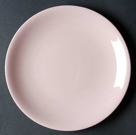Alpine Pink (No Design, No#, Smooth) Salad Plate