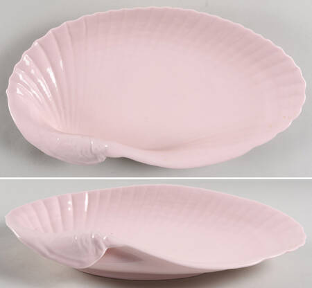 Nautilus Pink Centerpiece/Console Bowl