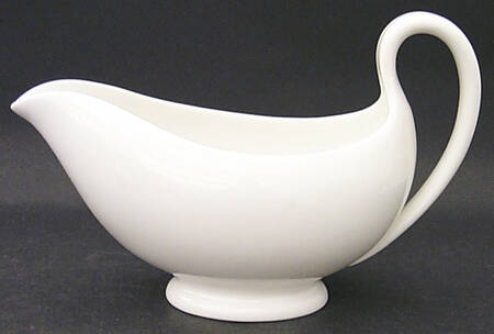 Alpine White Gravy Boat
