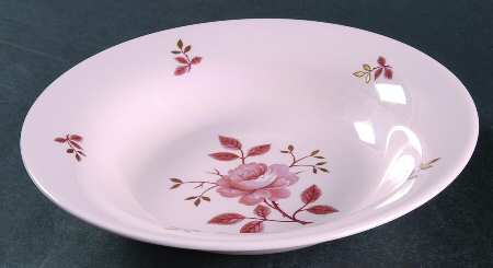 Alpine Rose Coupe Soup Bowl