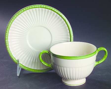 AM7051-A7051 Footed Bouillon Cup & Saucer