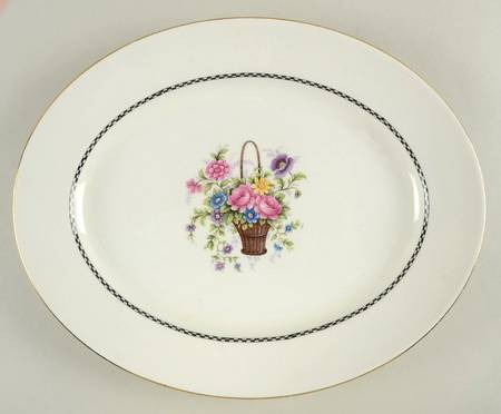 Ambassador 13" Oval Serving Platter