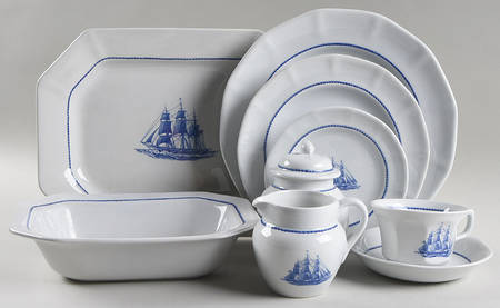 American Clipper Blue 45 Piece Starter Set
