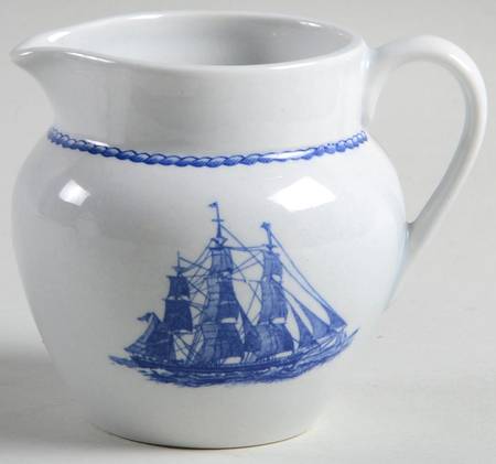 American Clipper Blue Mini Creamer
