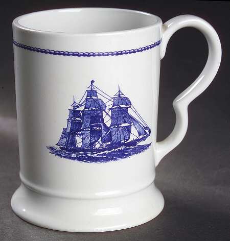 American Clipper Blue Tankard