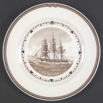 American Clipper Ship Brown by Wedgwood