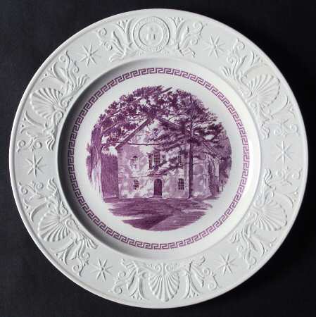 Amherst College Mulberry Dinner Plate