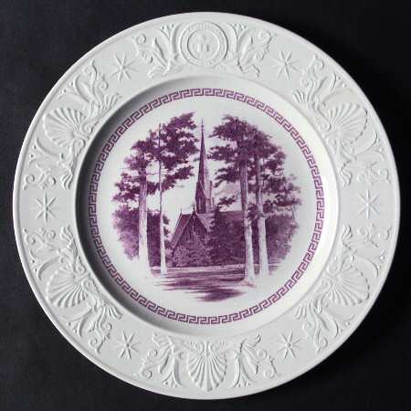 Amherst College Mulberry Dinner Plate