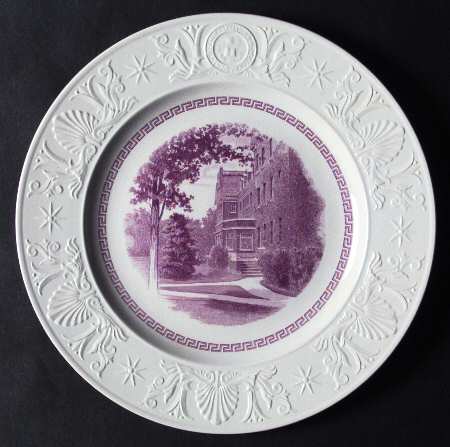 Amherst College Mulberry Dinner Plate